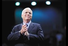 美國參議員麥凱恩確診惡性腦瘤 此前已接受過多次手術