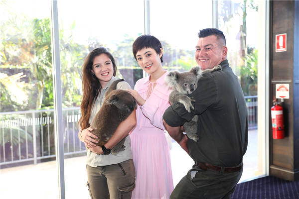 孫儷“養生”重游悉尼 靚麗活潑盡展春天氣息 孫儷“養生”重游悉尼 靚麗活潑盡展春天氣息