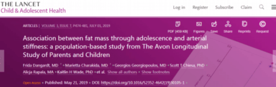 《柳葉刀》子刊最新研究:肥胖青少年血管十歲就開始變硬-易網(wǎng)健康<a href=http://www.jsjjzhkt.cn/jkys/ target=_blank class=infotextkey>養(yǎng)生</a>網(wǎng) 《柳葉刀》子刊最新研究:肥胖青少年血管十歲就開始變硬