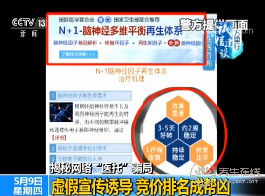 央視揭秘網絡“醫托”騙局 假醫助騙你去就醫