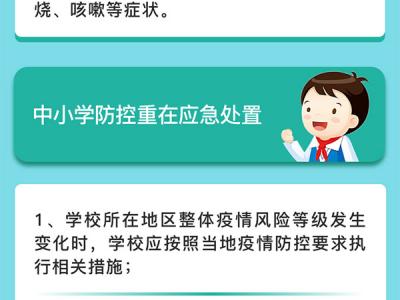 孩子們返校校園內(nèi)防控還有哪些要點不可以忽視？