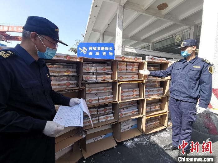 黃埔海關“龍騰行動2020”攔截侵權貨物530萬件