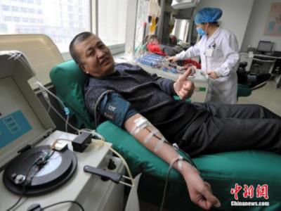 中國無償獻血居全球前列你曾為愛伸出手臂嗎？