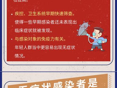 為什么近期無癥狀感染者會增多?