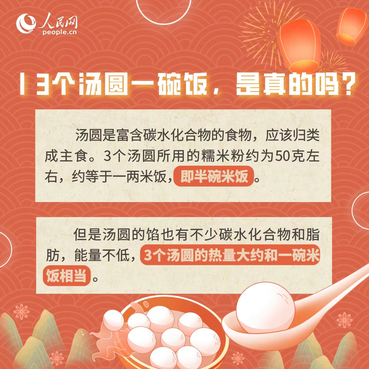 3個湯圓=1碗飯?關于湯圓的這些知識你了解嗎?-易網健康養生網 3個湯圓=1碗飯?關于湯圓的這些知識你了解嗎?
