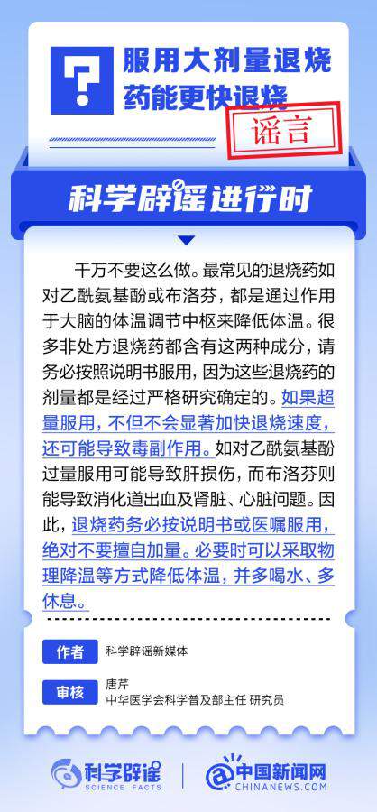 服用大劑量退燒藥能更快退燒嗎?-易網健康<a href=http://www.jsjjzhkt.cn/jkys/ target=_blank class=infotextkey>養生</a>網 服用大劑量退燒藥能更快退燒嗎?