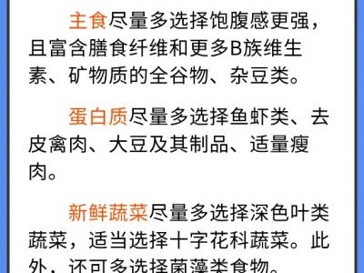這份指南請收好 假期不變“小胖墩”