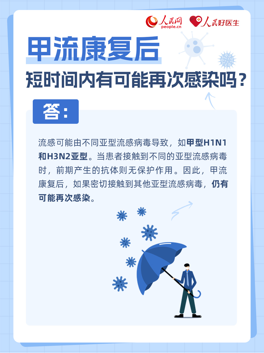 康復后如何提升免疫力？速看甲流6問6答