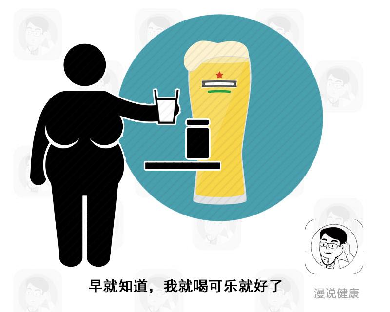 啤酒肚真是啤酒喝出來嗎？