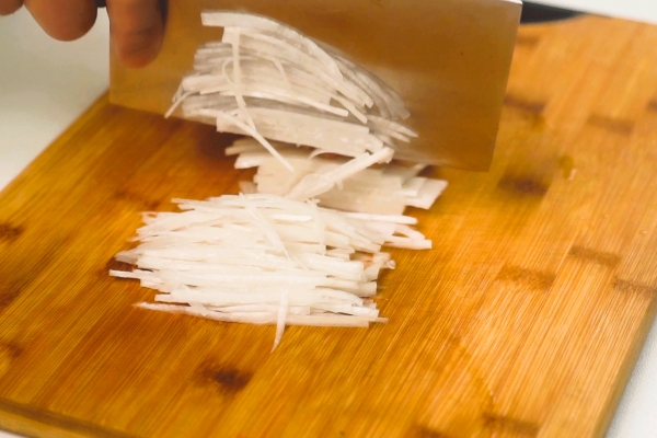 白蘿卜絲怎么炒好吃