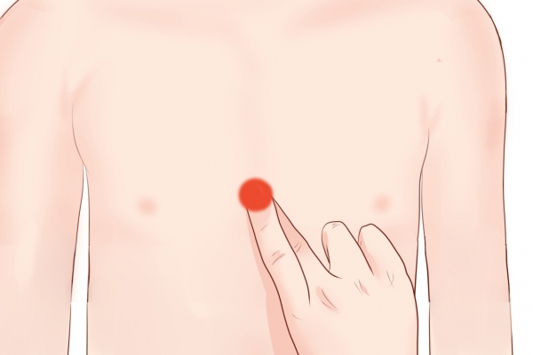 男性按摩膻中穴的好處 自己怎么按摩膻中穴