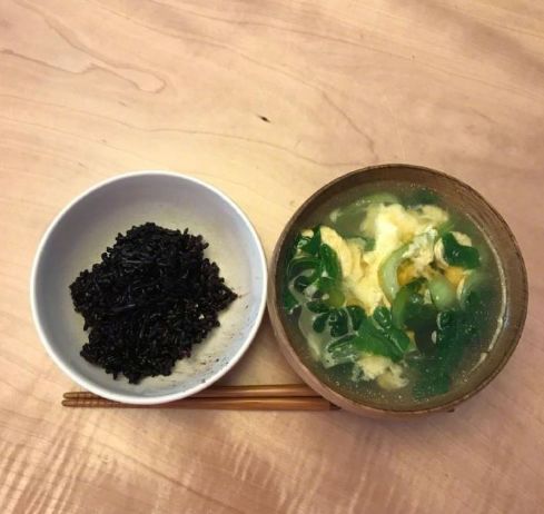 孫儷為減肥午餐青菜湯配米飯，好身材原來是對自己足夠狠