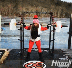 健身器械自己造：廢銅爛鐵加冰塊，冬季健身燥起來！