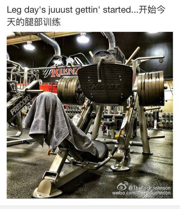 大塊頭有大智慧 巨石強森的健身歷程