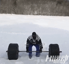 健身器械自己造：廢銅爛鐵加冰塊，冬季健身燥起來！