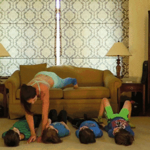 別再找借口 看看四孩全職太太如何健身