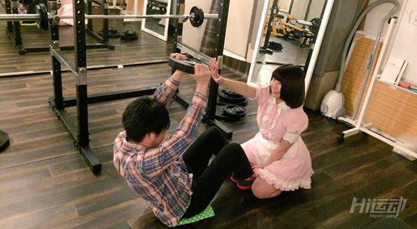 世界第一家女仆健身房！男學員沒有一個愿意偷懶