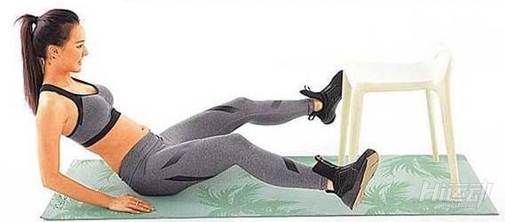 在家就能練 4個動作練出馬甲線翹臀