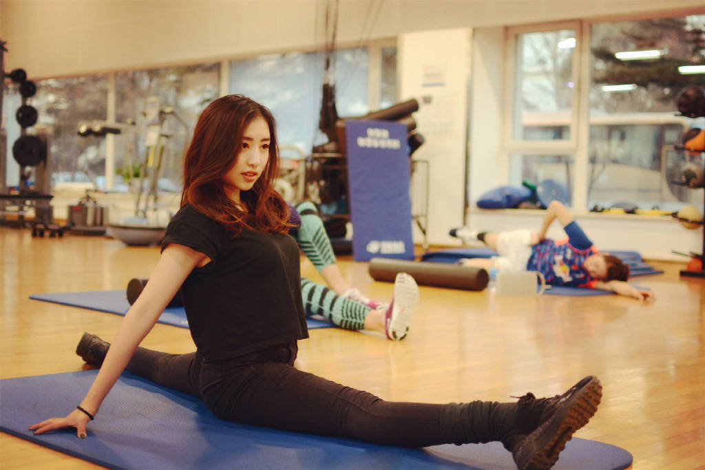 最美一字馬 藝術(shù)體操名將周捷套圖