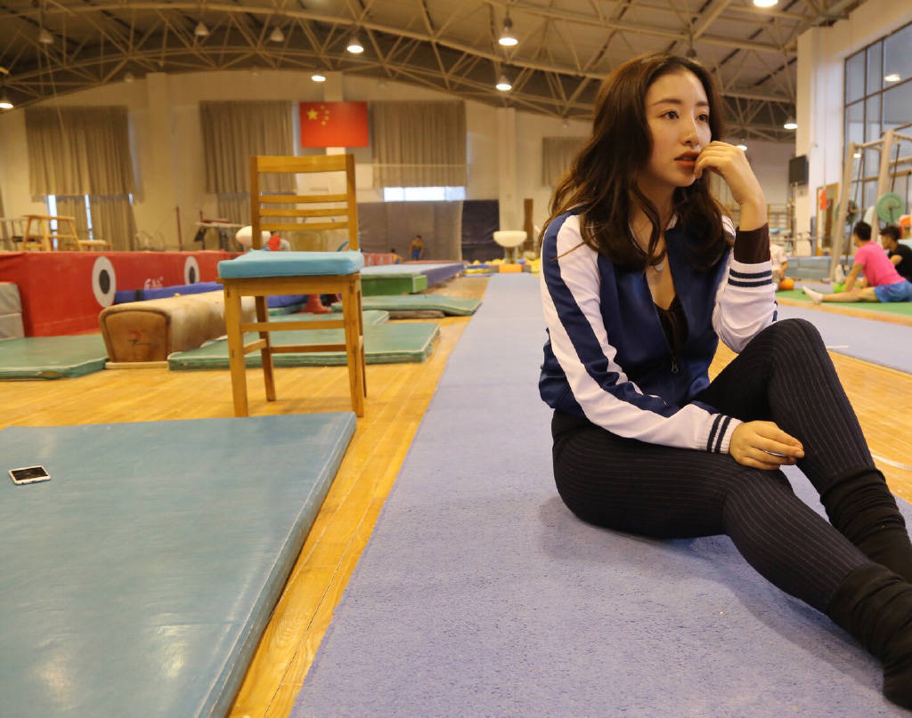 最美一字馬 藝術(shù)體操名將周捷套圖