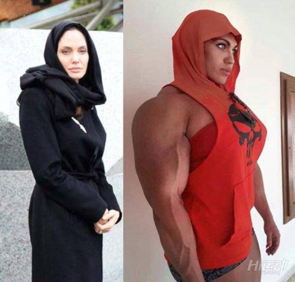 健身版的“朱莉”！91年妹子發(fā)現(xiàn)健身天賦后，練太大塊了！