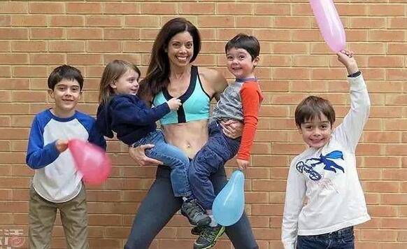 別再找借口 看看四孩全職太太如何健身