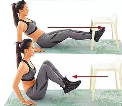 在家就能練 4個動作練出馬甲線翹臀