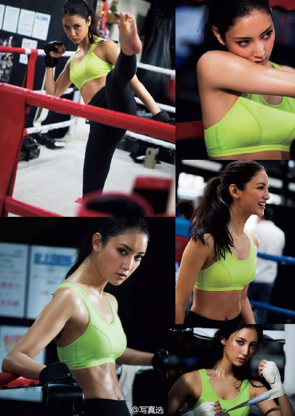 日本名模健身寫真 好身材性感妖嬈