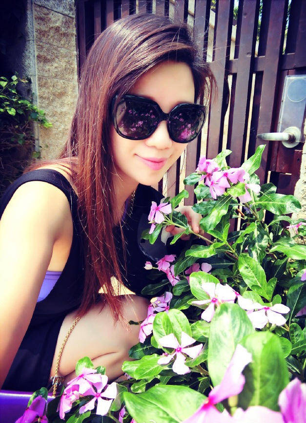 郭艾倫女友曬美照  皮膚白皙愛自拍