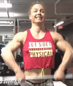 全球最低體脂率3%！這樣的妹子身材你會(huì)喜歡嗎？