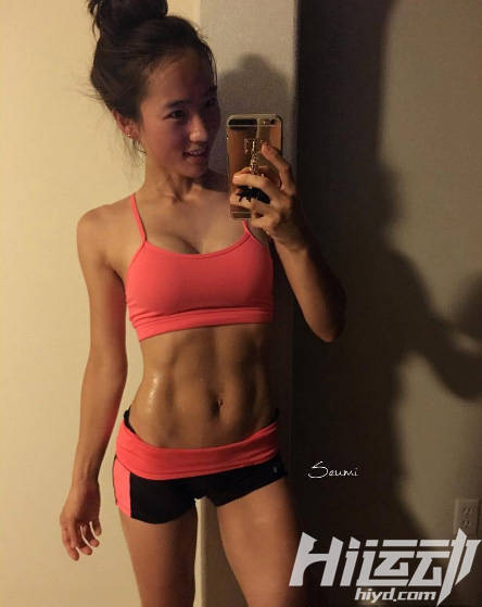 韓健身女王秀身材 網友驚呼想一起運動