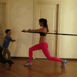 別再找借口 看看四孩全職太太如何健身