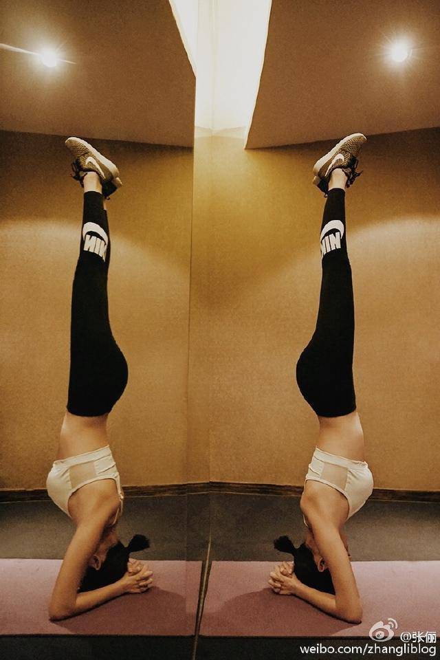 女星健身玩花樣 張儷健身房香汗淋漓