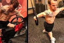 身高1米2卻夢想當消防員,付出百倍努力健身成小巨人