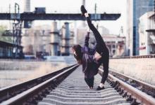 最美一字馬 藝術體操名將周捷套圖