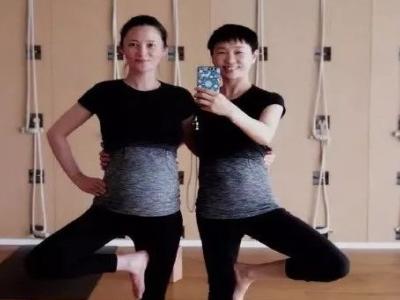 羨慕女明星生完孩子依舊少女,孕婦練習(xí)瑜伽改善體態(tài)