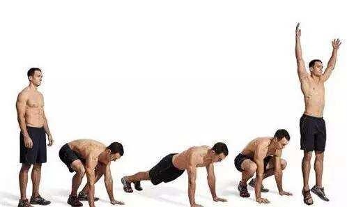 50個波比跳燃燒的熱量