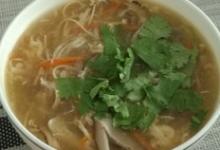 三絲酸辣湯的做法-酸辣味煮菜譜