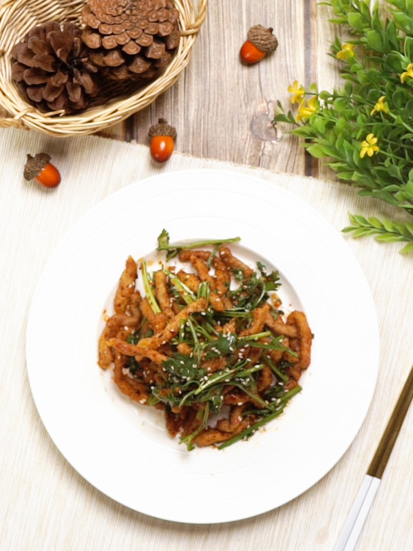 香辣肉絲的做法-麻辣味炒菜譜-易網健康養生網 香辣肉絲的做法-麻辣味炒菜譜