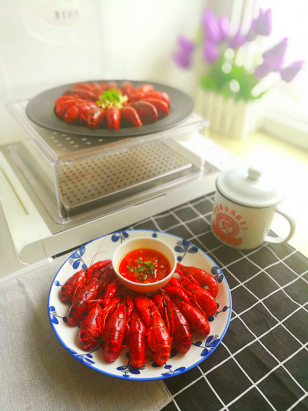 清蒸小龍蝦的做法-家常味蒸菜譜