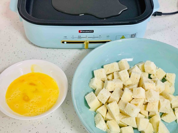 蛋香小饅頭的做法-家常味煎菜譜