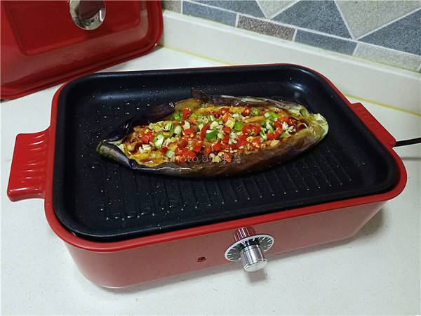 銷魂蒜香茄的做法-麻辣味煎菜譜