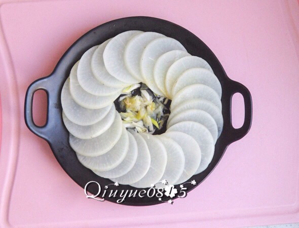 蒸白蘿卜的做法-咸鮮味蒸菜譜