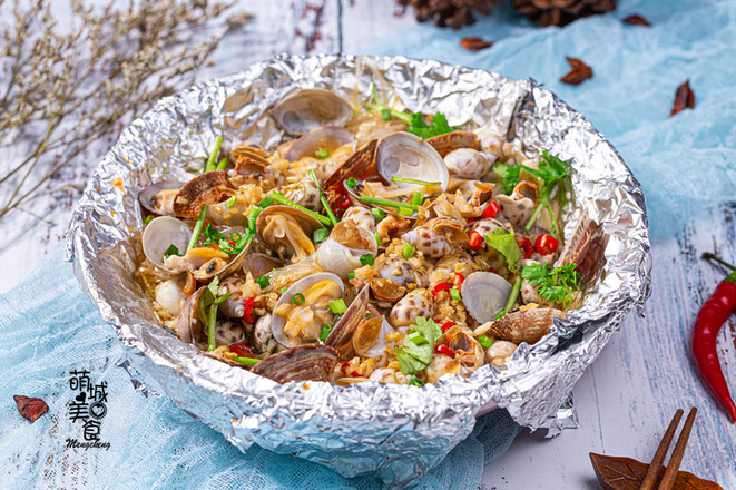 錫紙花甲粉的做法-家常味燜菜譜