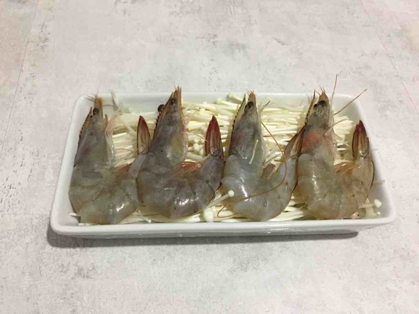 蝦蒸金針菇#午餐#的做法-家常味蒸菜譜-易網健康養生網 蝦蒸金針菇#午餐#的做法-家常味蒸菜譜