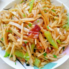 蓮藕絲的做法-香辣味炒菜譜
