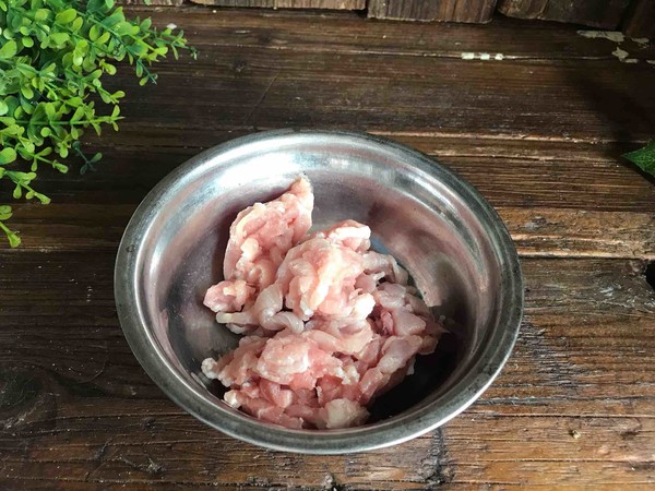 茭白炒肉絲的做法-咸鮮味炒菜譜