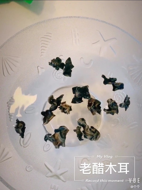 老醋木耳(CUCU有機(jī)醋)的做法-酸辣味拌菜譜