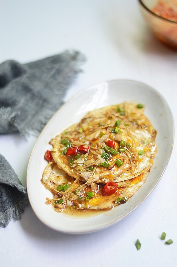 糖醋荷包蛋的做法-酸甜味煎菜譜