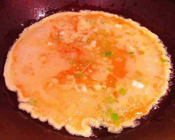 雞蛋時蔬煎餅卷的做法-咸鮮味炒菜譜